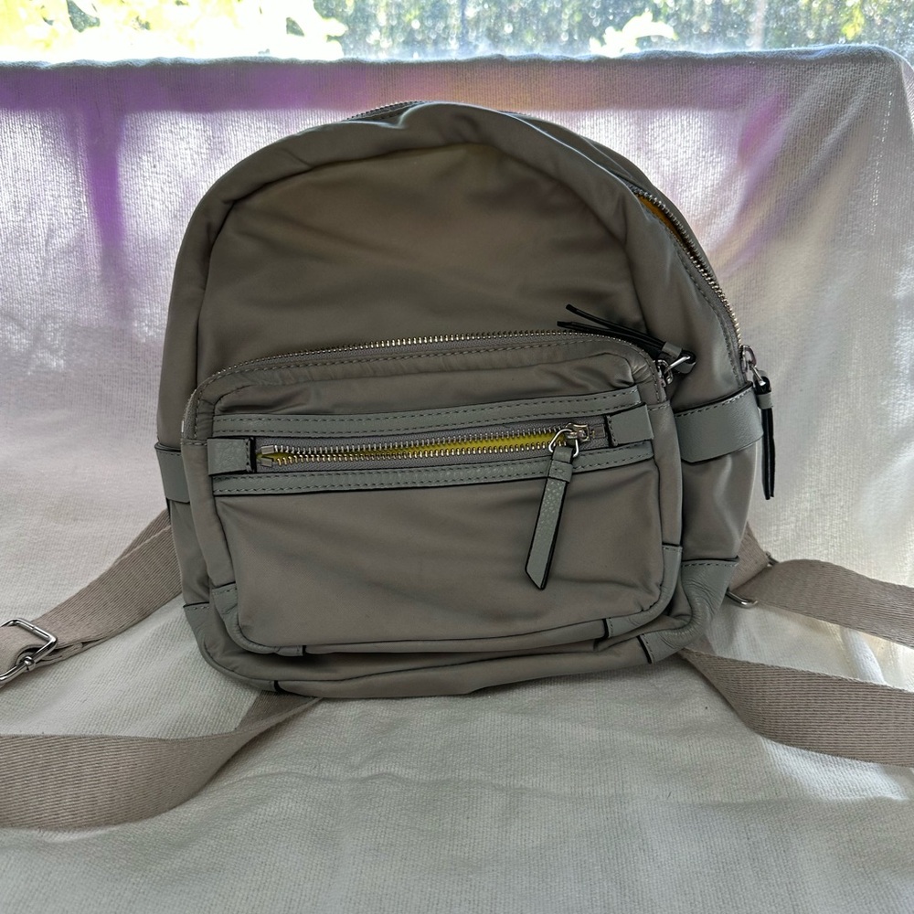 Vincent Camuto Grey Backpack